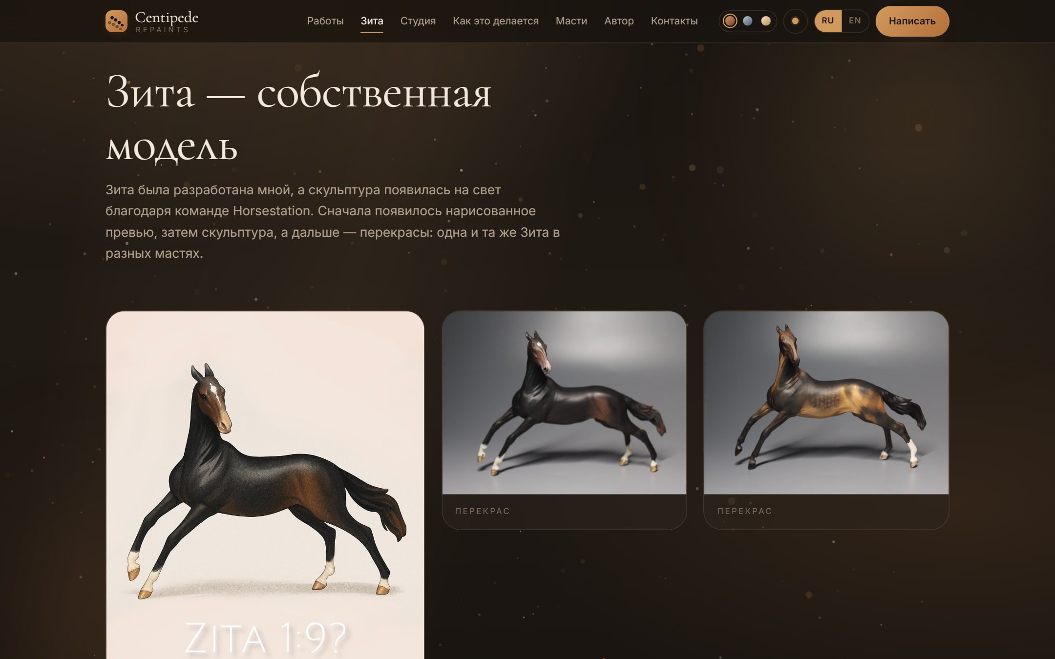 The section about the Zita model