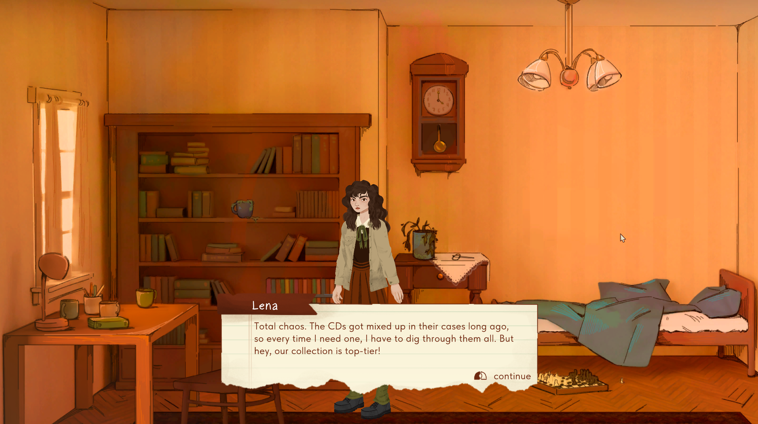 In-game scene